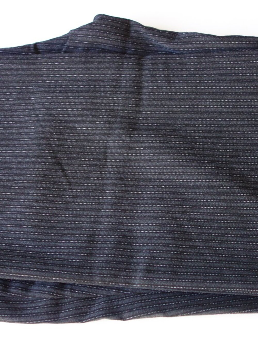 Express Design P10 Charcoal Stripe Dress Pants Size 0 Straight Leg 38"